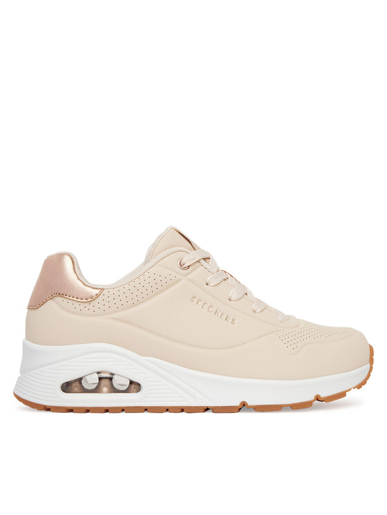 Sneakersy Skechers, Rozmiar 36, Beżowe, Uno - Golden air