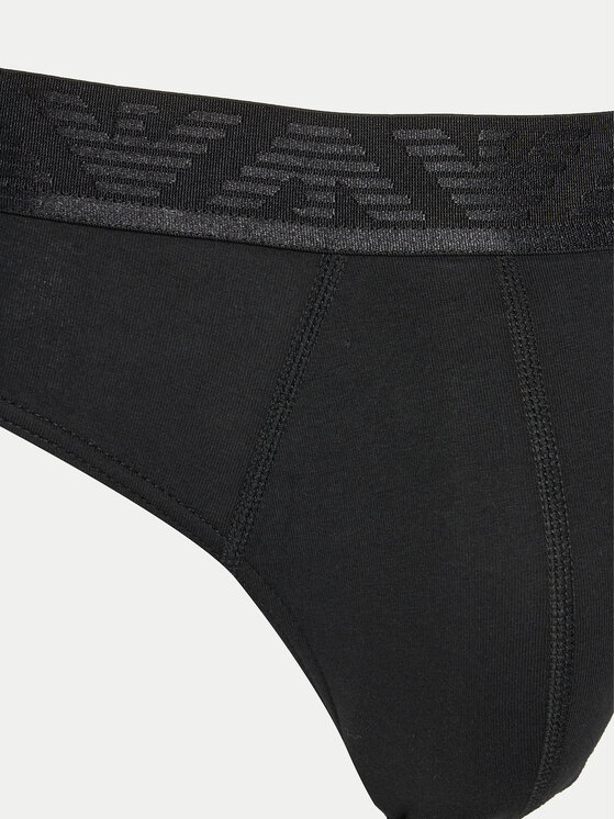 Emporio Armani Underwear Emporio Armani Underwear Set 3 sponjic EM000258 AF10780 MC061 Črna