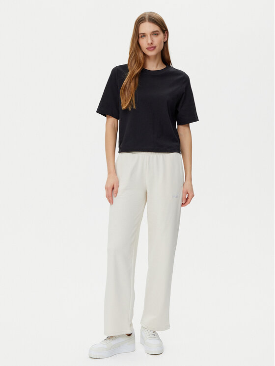 Puma Puma Παντελόνι φόρμας Ess Small No. 1 Logo 684979 Μπεζ Straight Fit