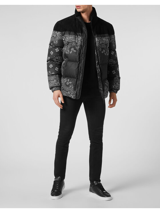 PHILIPP PLEIN PHILIPP PLEIN Giubbotto invernale 1155 Nero Regular Fit