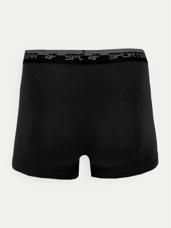 4F 4F 2er-Set Boxershorts 4FWMM00UBXSM051 Schwarz