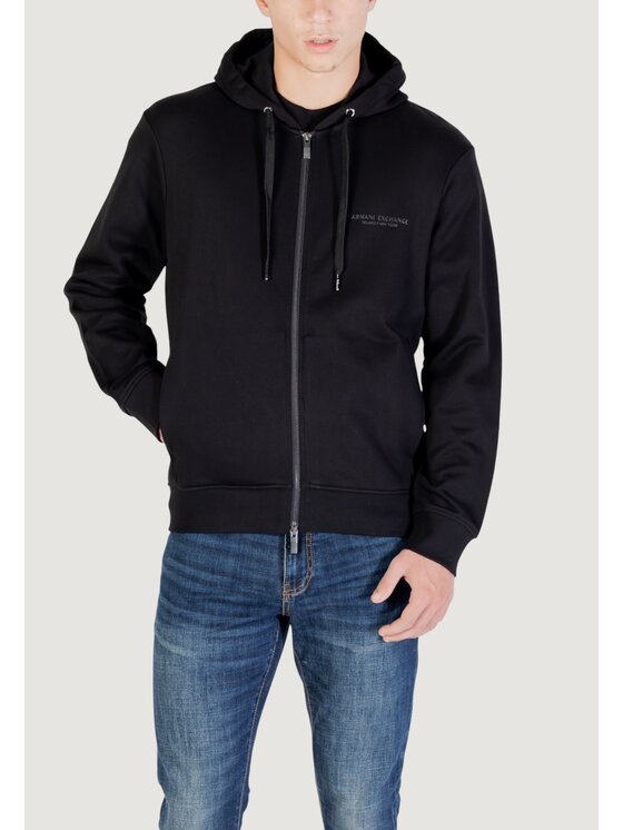 Armani Exchange Armani Exchange Bluza XM001293 AF20934 Czarny Casual Fit