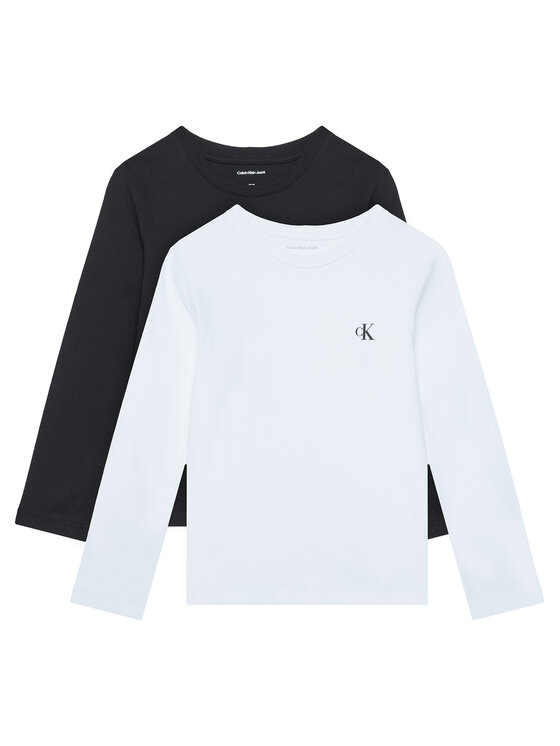 Calvin Klein Jeans Set de bluze IB0IB02255 D Colorat Regular Fit