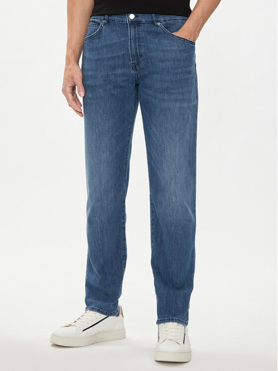 BOSS Boss Jeans hlače Re.Maine 50513623 Modra Regular Fit