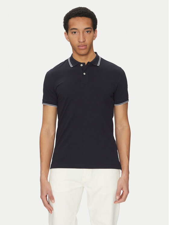 Geox Geox Polokošeľa M5510R T3236 F1624 Tmavomodrá Regular Fit