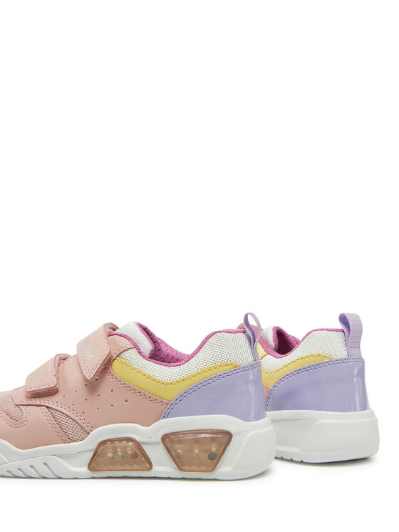 Geox Geox Sneakersy J Illuminus J55HPA 0ASBU C8206 D Różowy