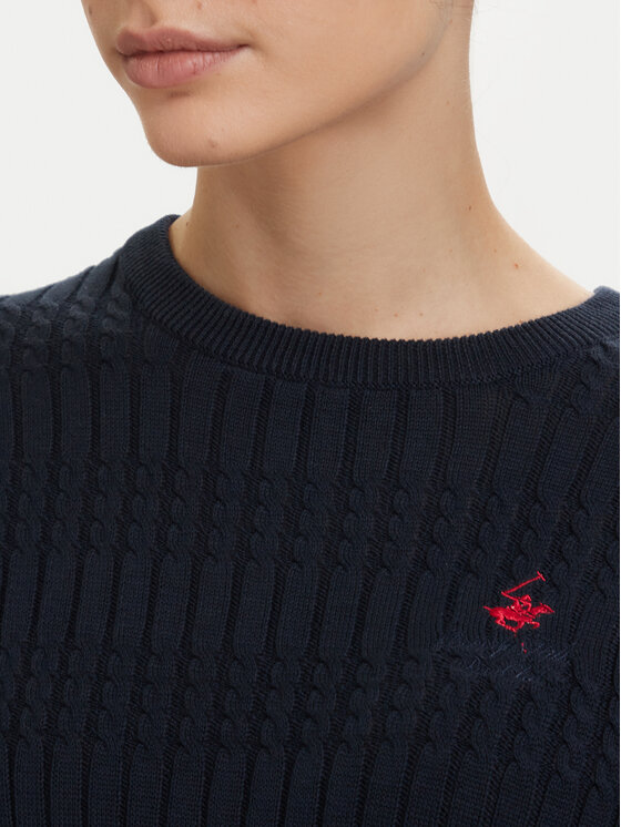Beverly Hills Polo Club Beverly Hills Polo Club Светр P-SS26W-M537390 Cиній Regular Fit