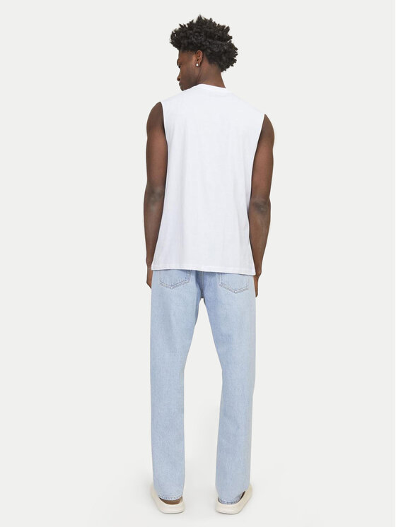 Jack&Jones Jack&Jones Tank top Vesterbro 12250430 Valge Oversize