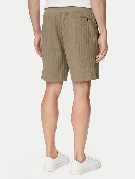 JOOP! JOOP! Kratke hlače iz tkanine Juanito 30104273 Zelena Regular Fit