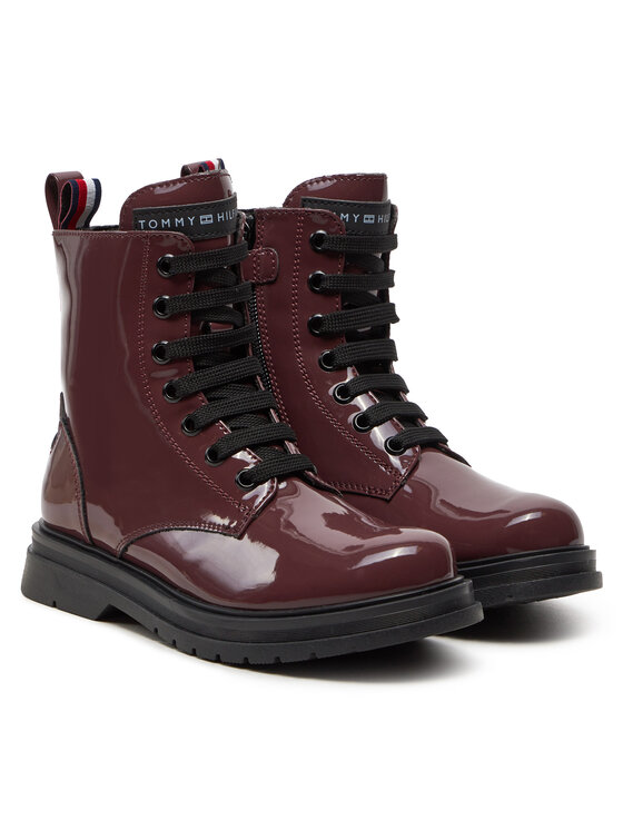 Tommy Hilfiger Tommy Hilfiger Botine T4A5-33588-0775 M Vișiniu