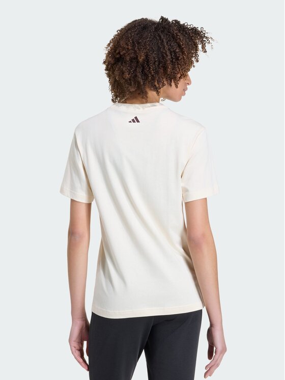 adidas adidas T-särk 168793 Beež Regular Fit