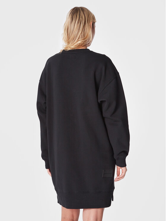 Replay Трикотажна сукня W9740B.000.23190P Чорний Regular Fit | Modivo.ua