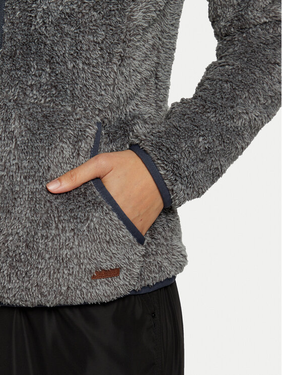 Protest Protest Флісовий реглан Riri 3693300 Сірий Regular Fit
