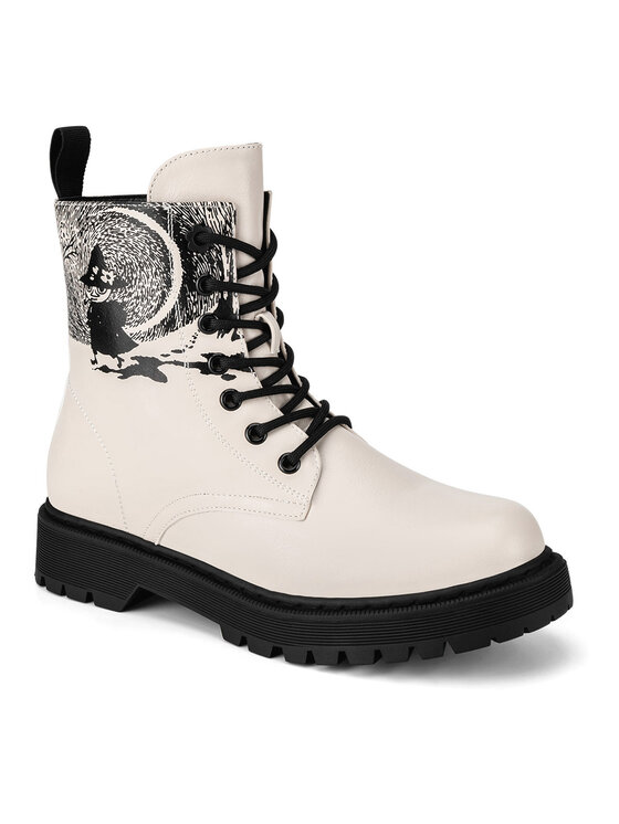 Moomin Schnürschuhe CS-AW24-232MMN-A Beige | Modivo.de