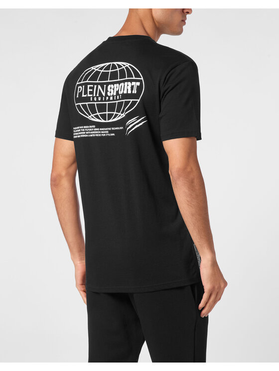 Plein Sport Plein Sport T-Shirt 19555 Czarny Regular Fit
