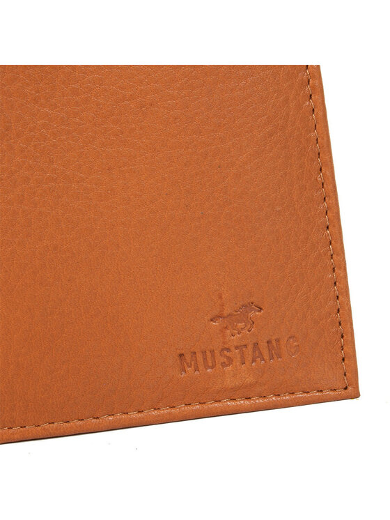 Mustang Mustang Portfel MUSTANG Livorno Wallet Tall Brązowy