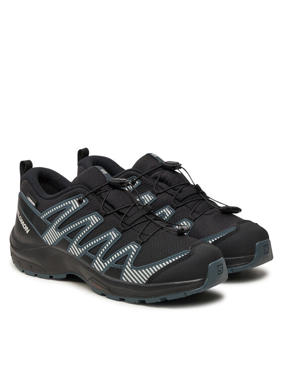 Salomon Salomon Παπούτσια πεζοπορίας Xa Pro V8 Waterproof L47568000 Μαύρο