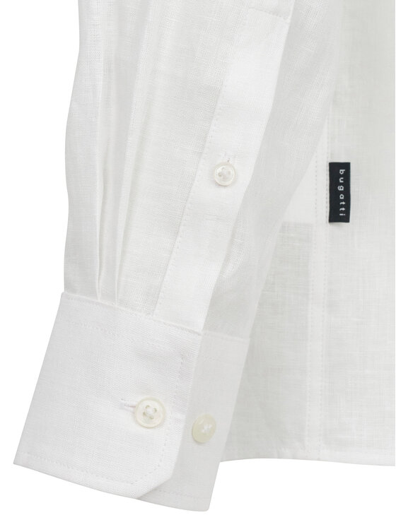 Bugatti Bugatti Košeľa 9550-78900C Biela Casual Fit