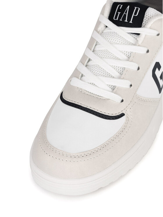 Gap Gap Sneakersy BOSTON CUP LOW Y GP515036AY-WH00 Biały