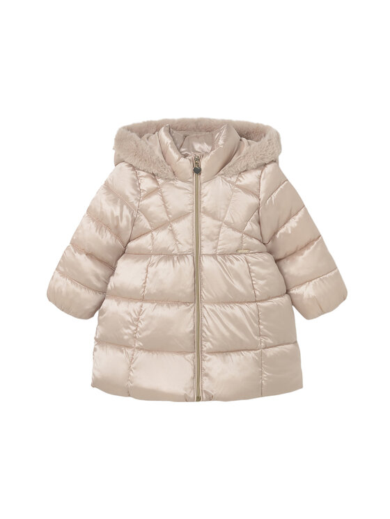 Mayoral Mayoral Зимно яке 2436 Бежов Regular Fit