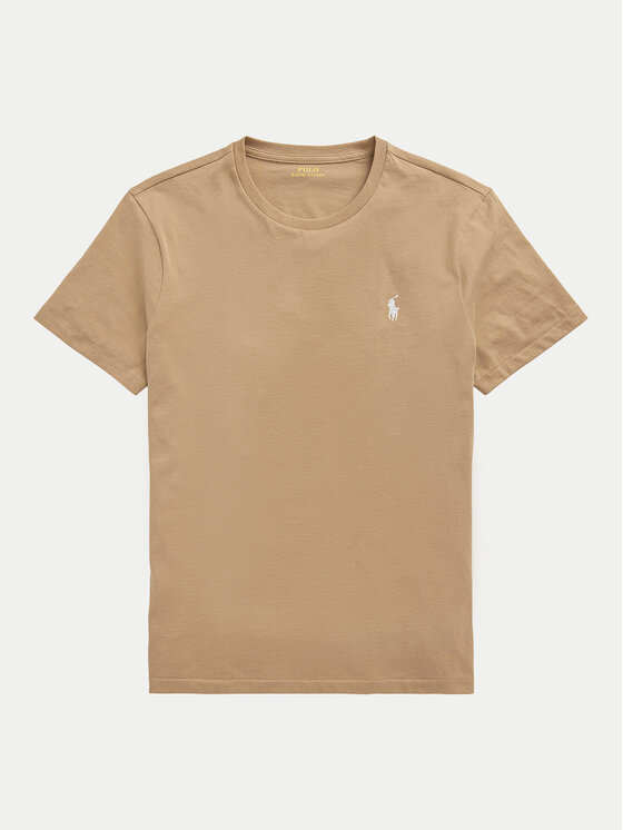Polo Ralph Lauren Polo Ralph Lauren Tričko 710671438329 Béžová Custom Slim Fit