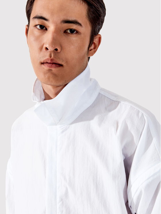 Togoshi Togoshi Μπουφάν anorak TG22-KUU001 Λευκό Oversize