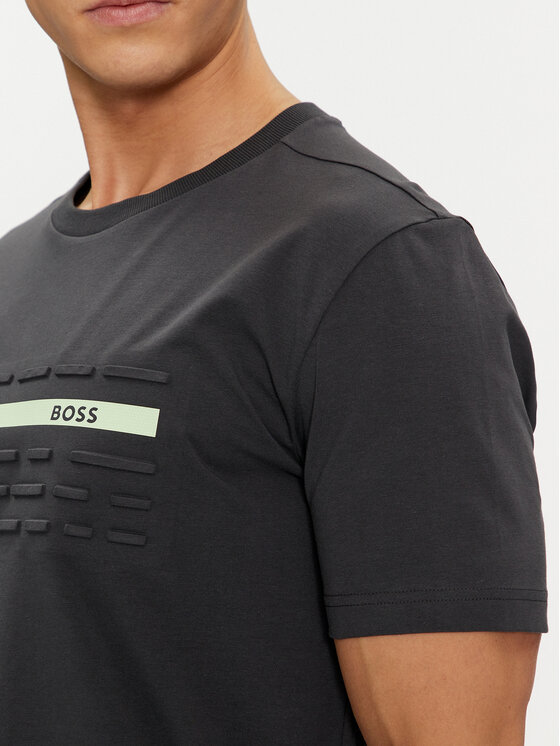 BOSS Boss Majica 50513010 Siva Regular Fit
