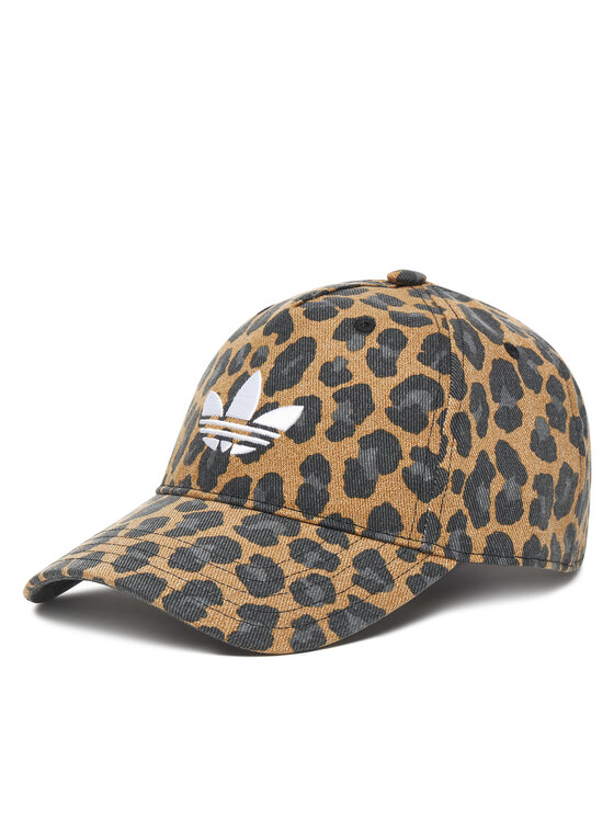 adidas adidas Cepure ar nagu Leopard JW8034 Brūns