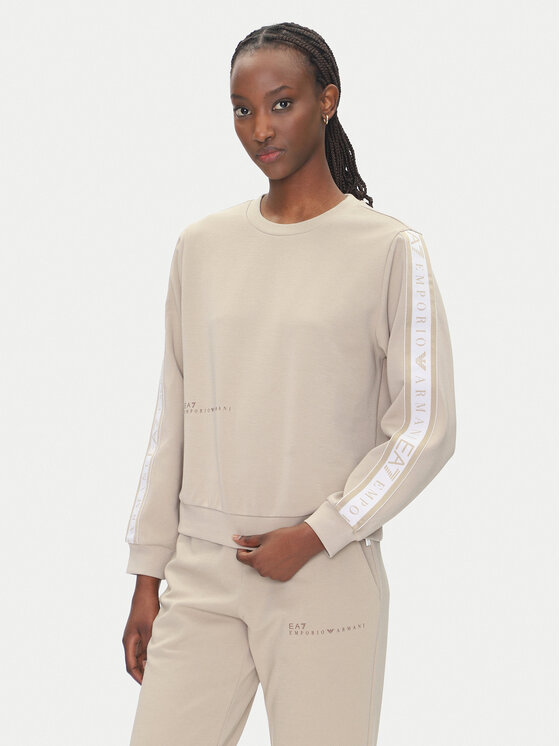 EA7 Emporio Armani EA7 Emporio Armani Dres 7W000283 AF12501 U6155 Beżowy Regular Fit