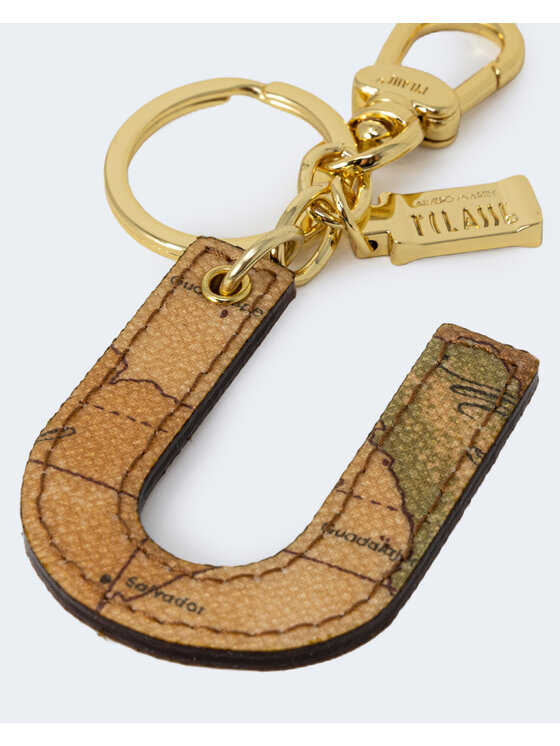 Alviero Martini Prima Classe Alviero Martini Prima Classe Portachiavi LETTERA U Beige