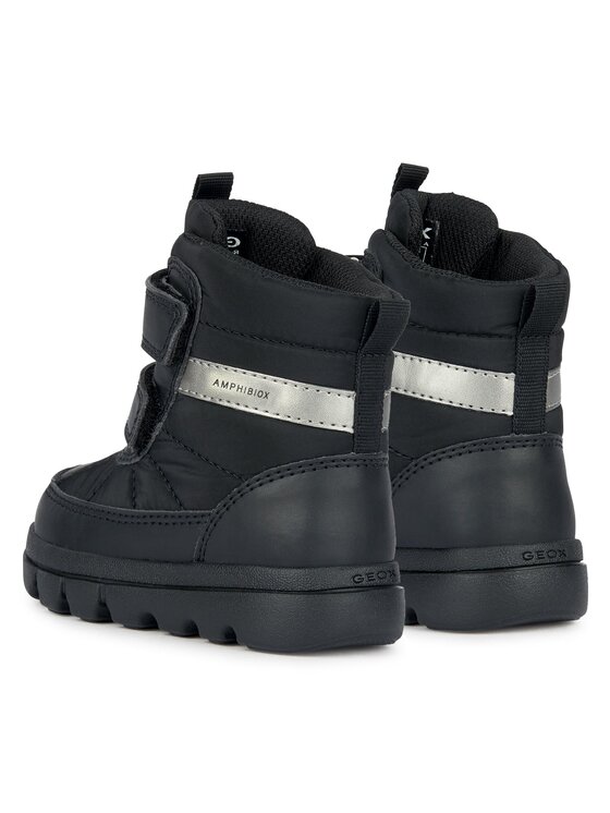 Geox Geox Μπότες Χιονιού B Willaboom Boy B Ab B365BG 0FU54 C9999 M Μαύρο