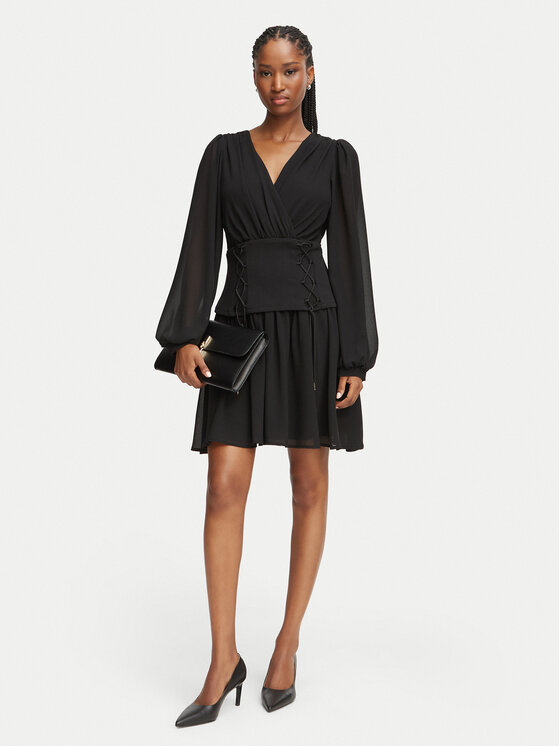 Rinascimento Rinascimento Coctailkleid CFC0126603003 Schwarz Regular Fit