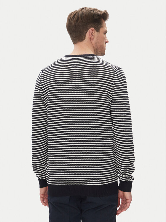 Bugatti Bugatti Sweater 7400 75513C Sötétkék Regular Fit