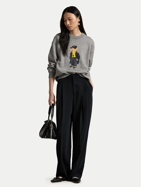 Polo Ralph Lauren Polo Ralph Lauren Μπλούζα 211A87104001 Γκρι Relaxed Fit