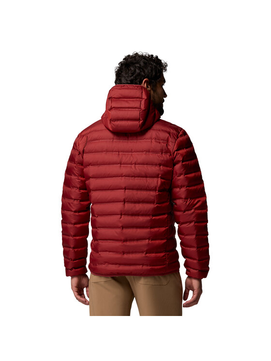 Columbia Columbia Giubbotto invernale Lake 22 II Down Hooded Jacket Rosso Regular Fit