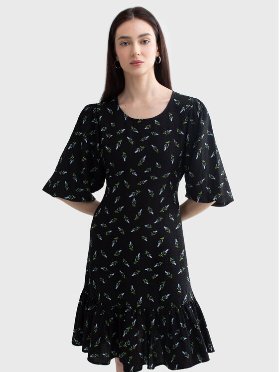 BIG STAR BIG STAR Sukienka codzienna BRYANA_906_340 Czarny Basic Fit