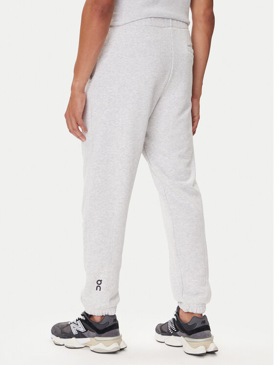 On On Donji dio trenerke Club Pants 1ME1004 Siva Relaxed Fit
