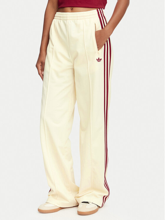 adidas adidas Dressipüksid Firebird Loose Tracksuit KS4671 Kreemjas Loose Fit