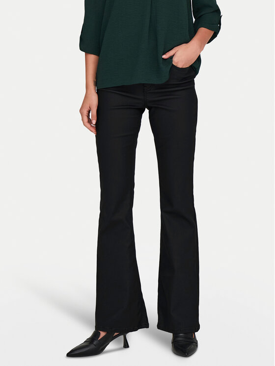 JDY Jeans Sunny 15335386 Nero Flared Fit, taglia : XS_32
