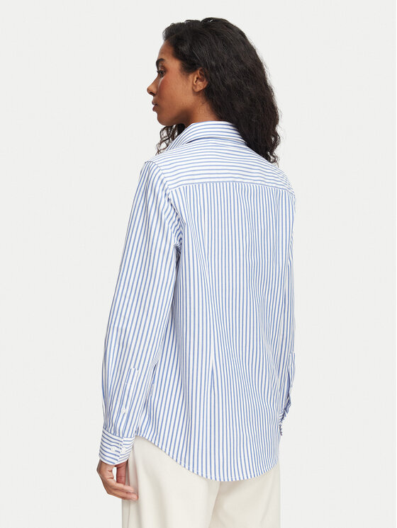 Beverly Hills Polo Club Beverly Hills Polo Club Košeľa P-SS26W-SH0005 Modrá Regular Fit