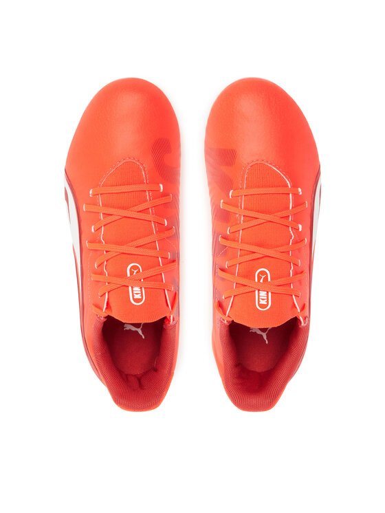 Puma Puma Futbalové topánky King Match Fg/Ag Jr 108320 01 Oranžová