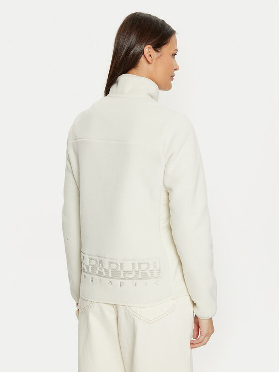 Napapijri Napapijri Felpa di pile Yupik NP0A4I55 Beige Regular Fit