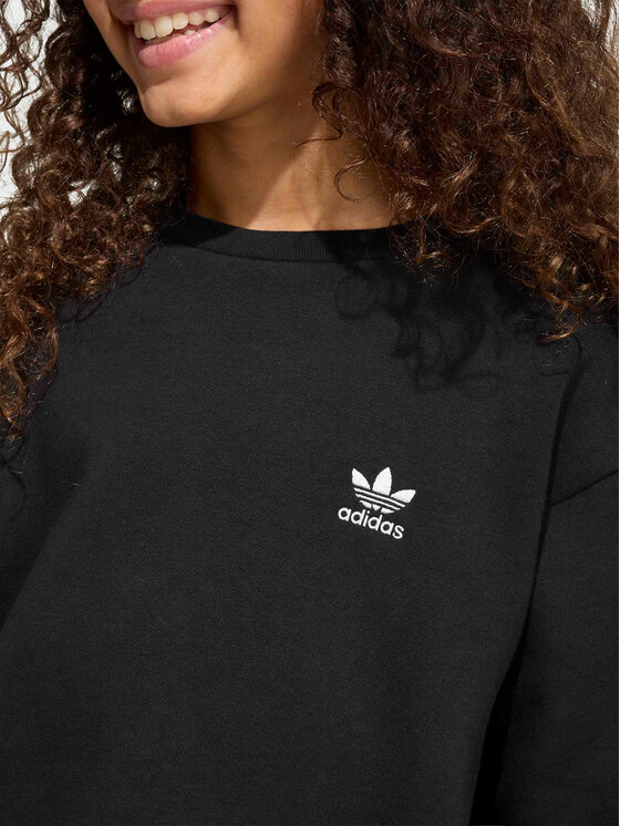 adidas adidas Mikina KE2380 Čierna Loose Fit