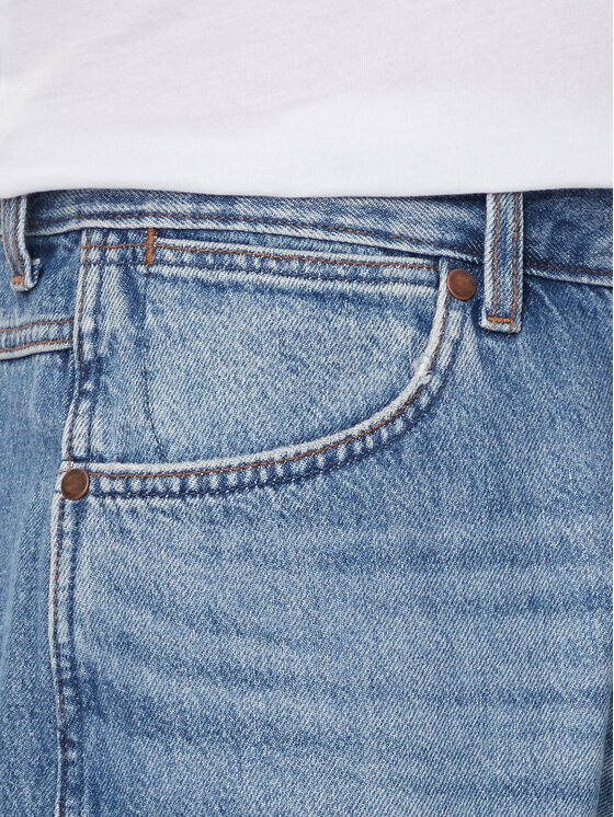 Wrangler Wrangler Farmer Frontier 112358056 Kék Relaxed Fit