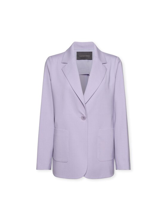 Elena Mirò Elena Mirò Marynarka R053P100122N009 Fioletowy Regular Fit