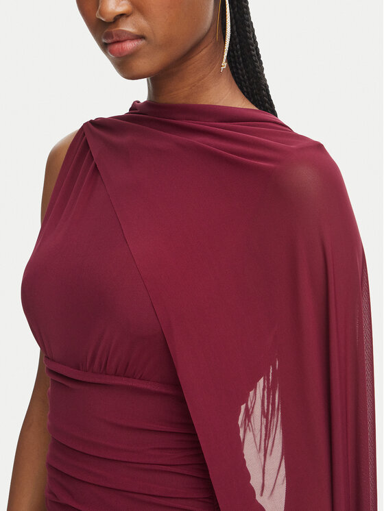 Bardot Bardot Официална рокля Alverie 60452DB Бордо Regular Fit