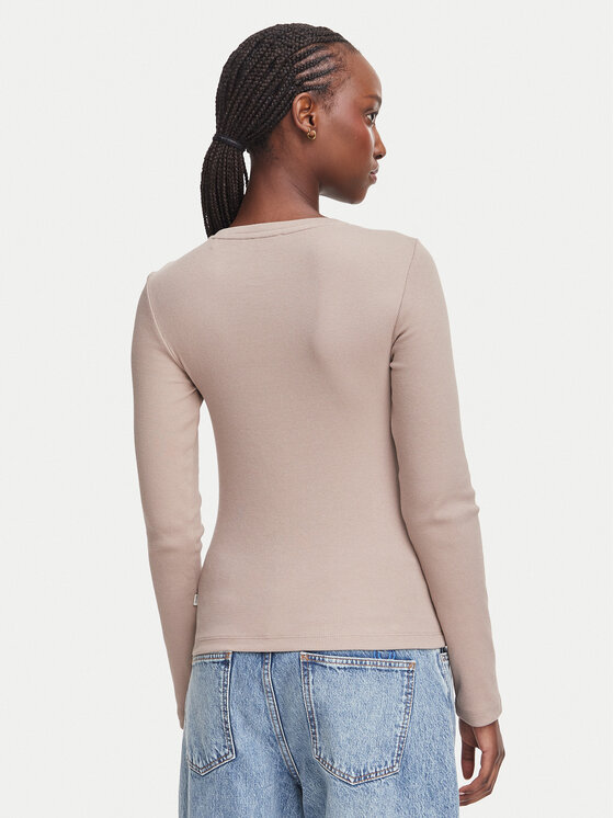 Guess Jeans Guess Jeans Halenka W6YP14 K3821 Béžová Slim Fit