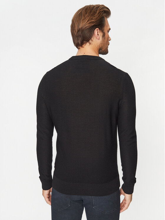 BOSS Boss Pullover Avac_C 50501762 Schwarz Regular Fit