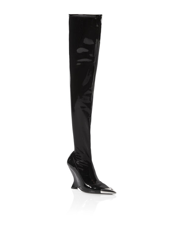 PHILIPP PLEIN PHILIPP PLEIN Kozaki 2959 Czarny