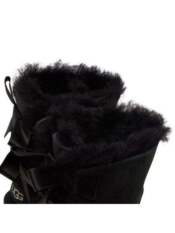 Ugg Ugg Μπότες Χιονιού T Bailey Bow II 1017394T Μαύρο